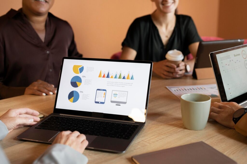 Business growth analytics projection